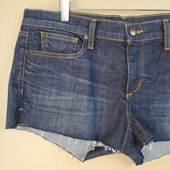 Joe's Jeans Marisela Cutoff Raw Hem Denim Shorts - Picture 3 of 9
